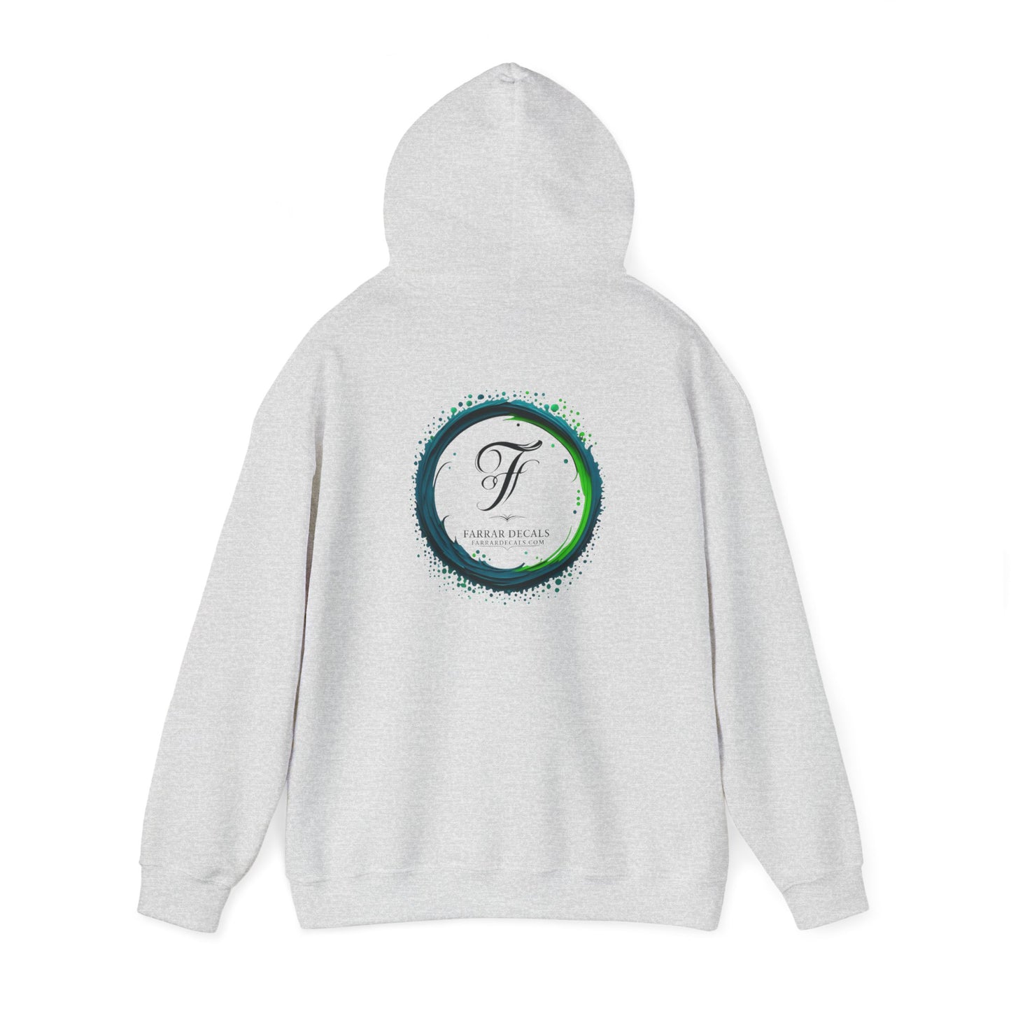 FarrarDecals logo Heavy Blend™ Hooded Sweatshirt