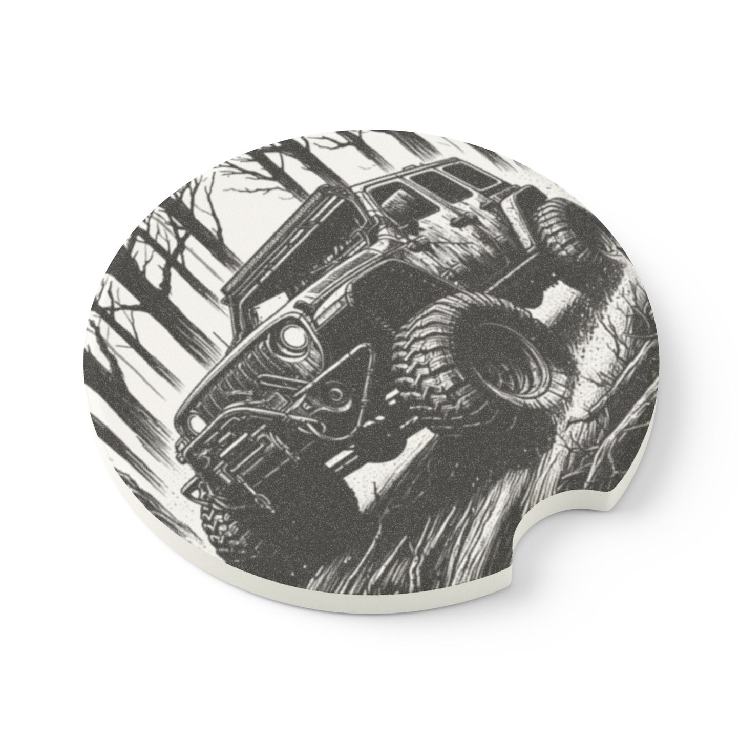 Soapstone Car Coaster