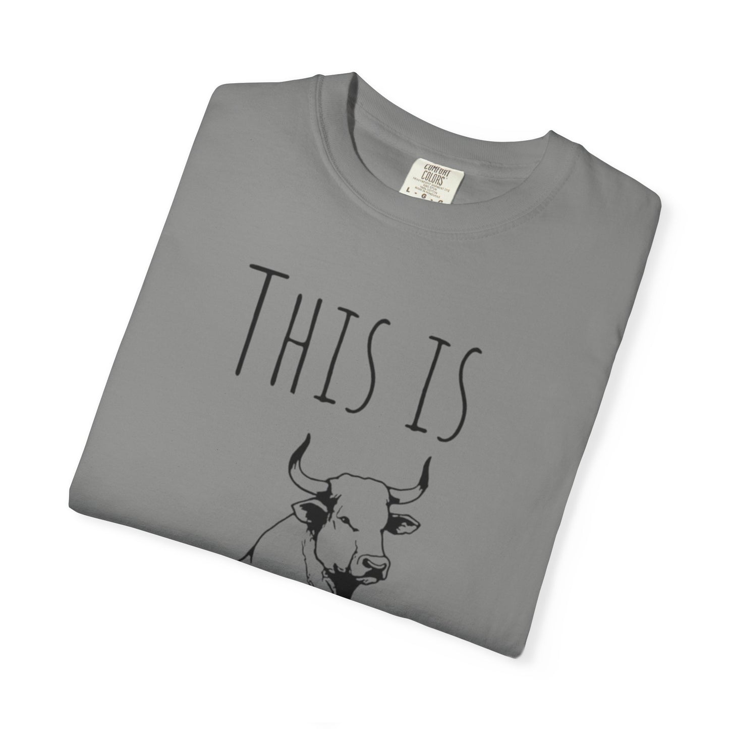 Bull💩 T-shirt - Unisex Garment-Dyed Tee