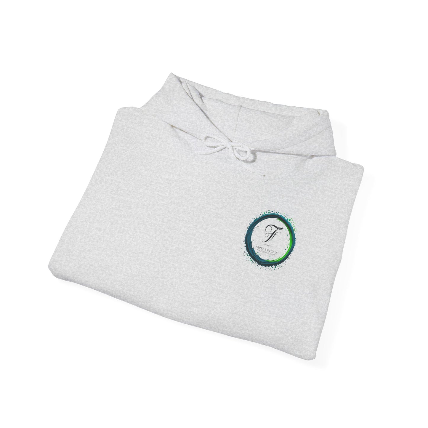 FarrarDecals logo Heavy Blend™ Hooded Sweatshirt