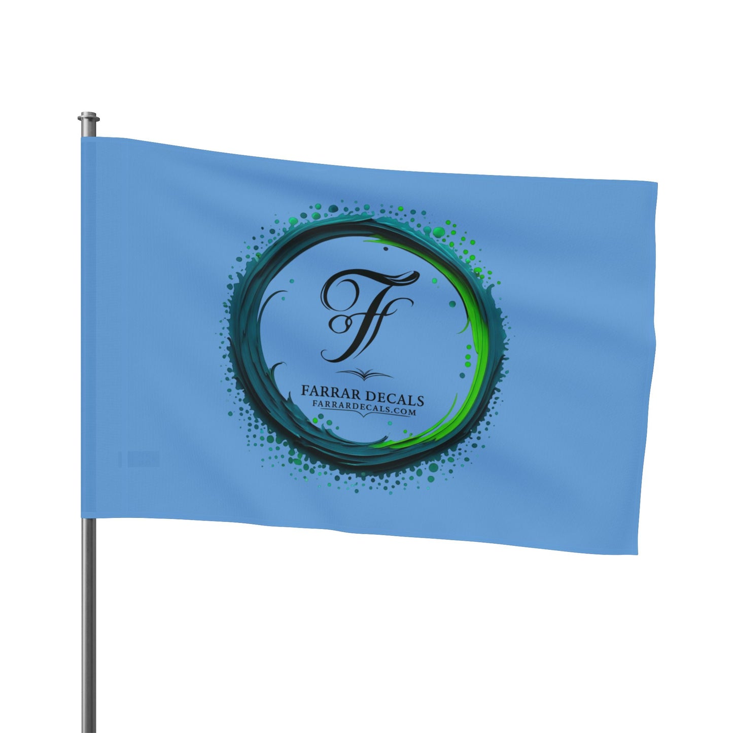 Farrar Decals logo flag