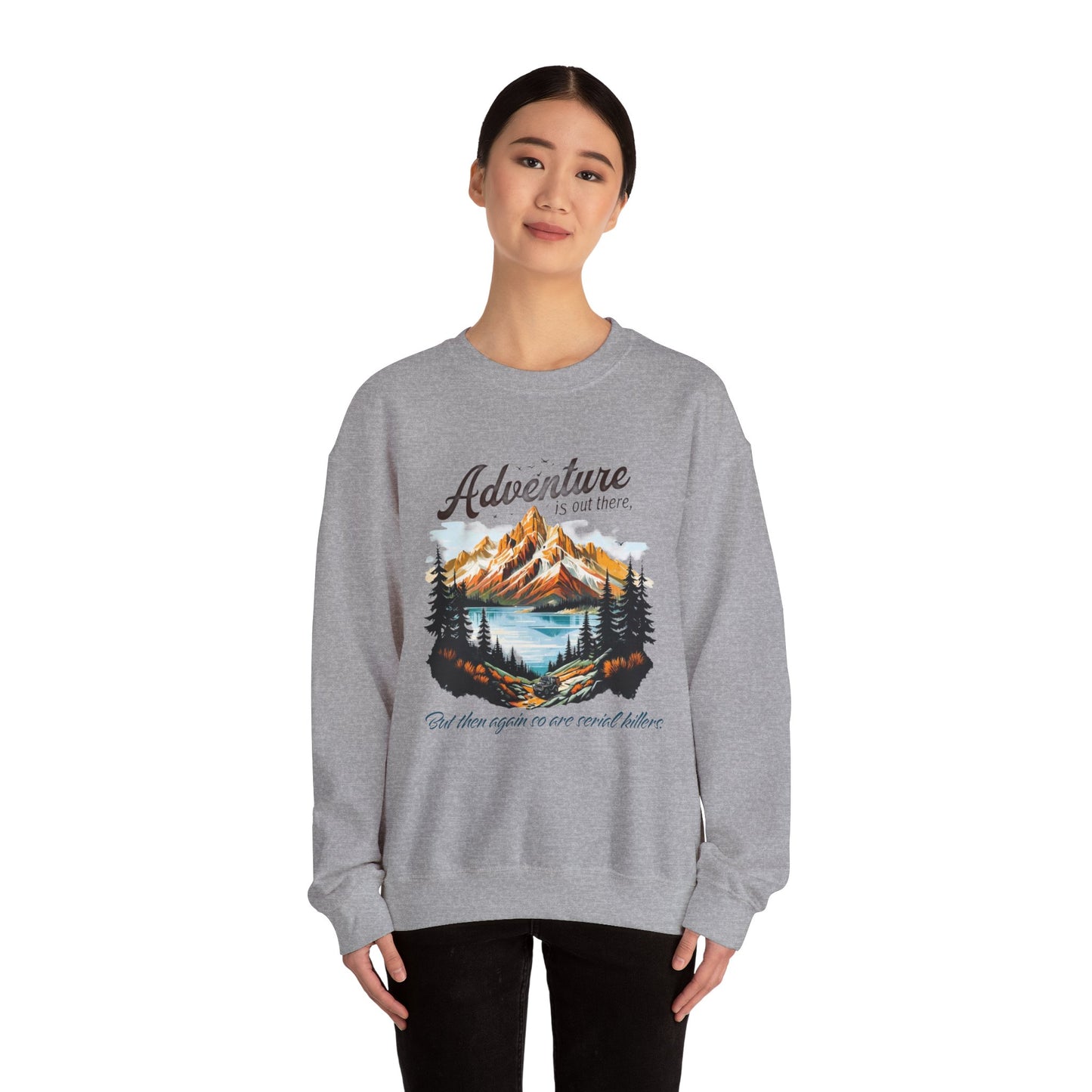 Adventure Serial Killers Crewneck Sweatshirt