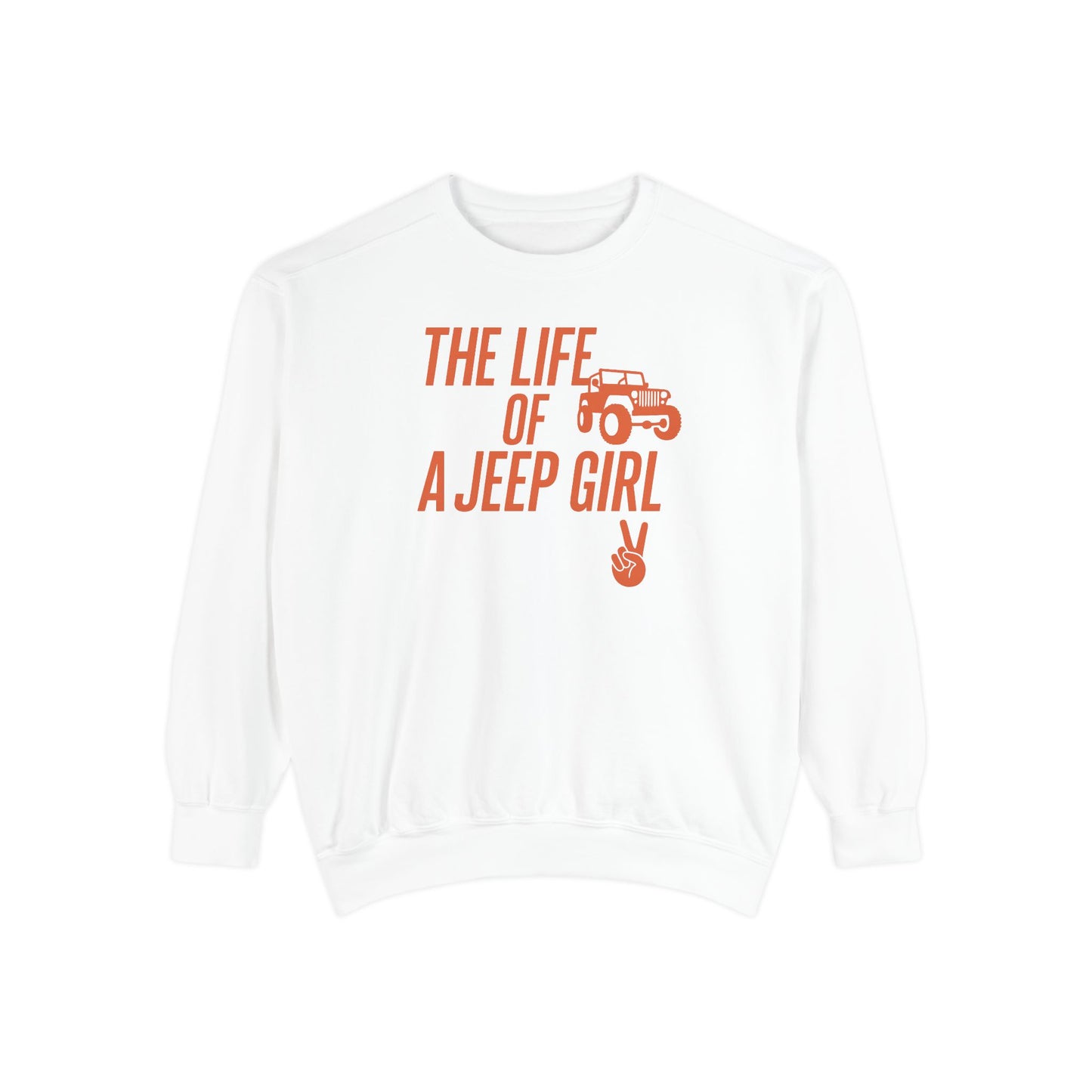 Jeep Girl Crewneck Sweatshirt
