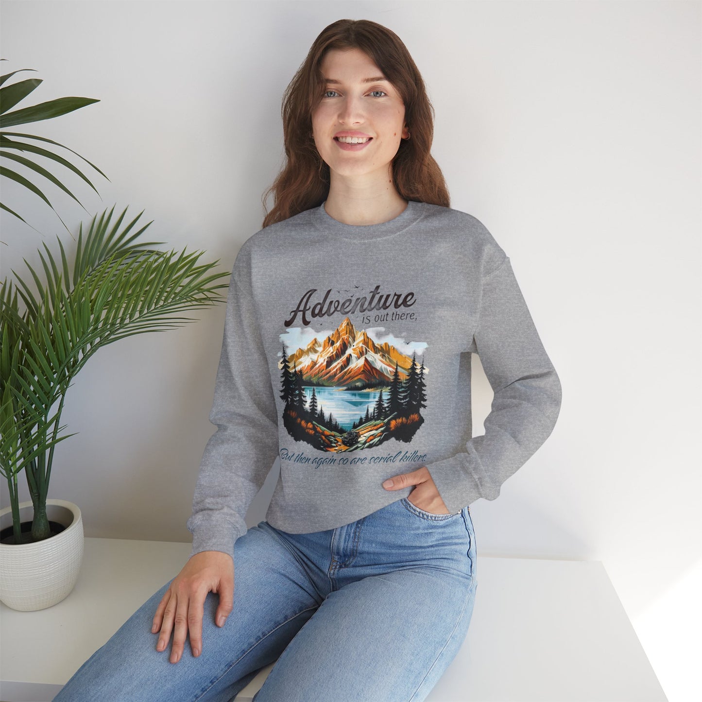 Adventure Serial Killers Crewneck Sweatshirt