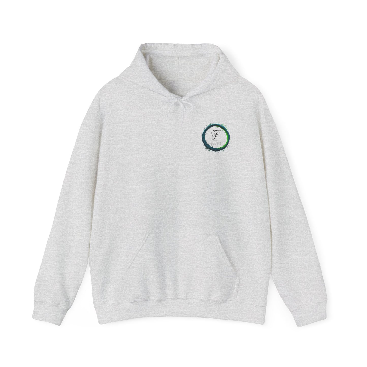 FarrarDecals logo Heavy Blend™ Hooded Sweatshirt