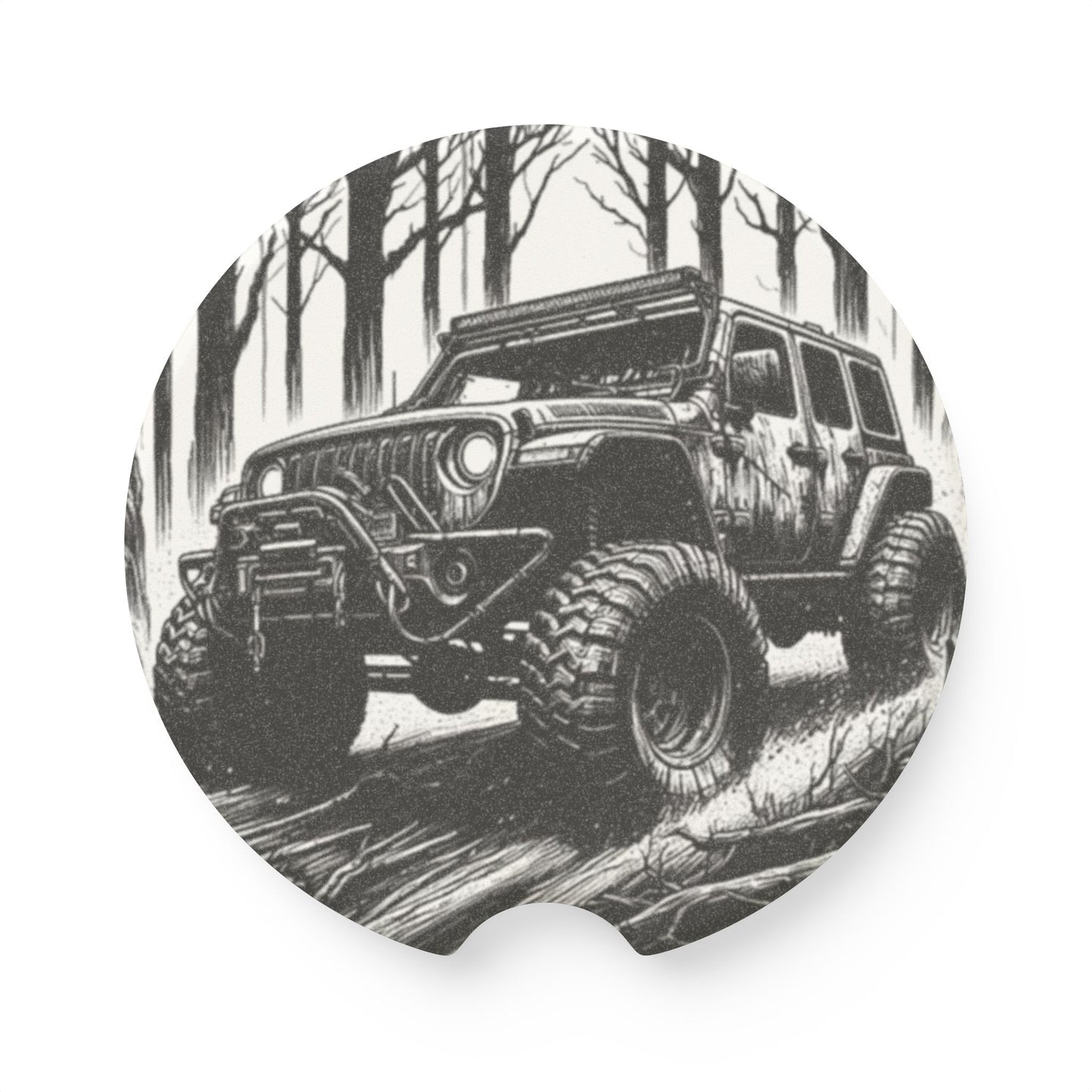 Soapstone Car Coaster