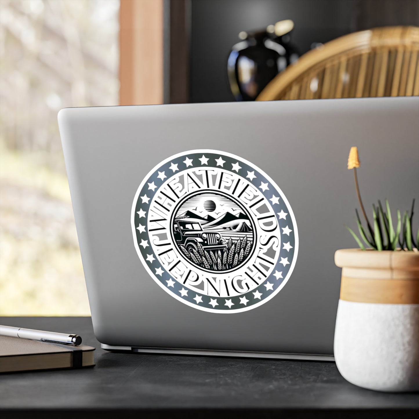 Wheatfield Jeep Night's decals