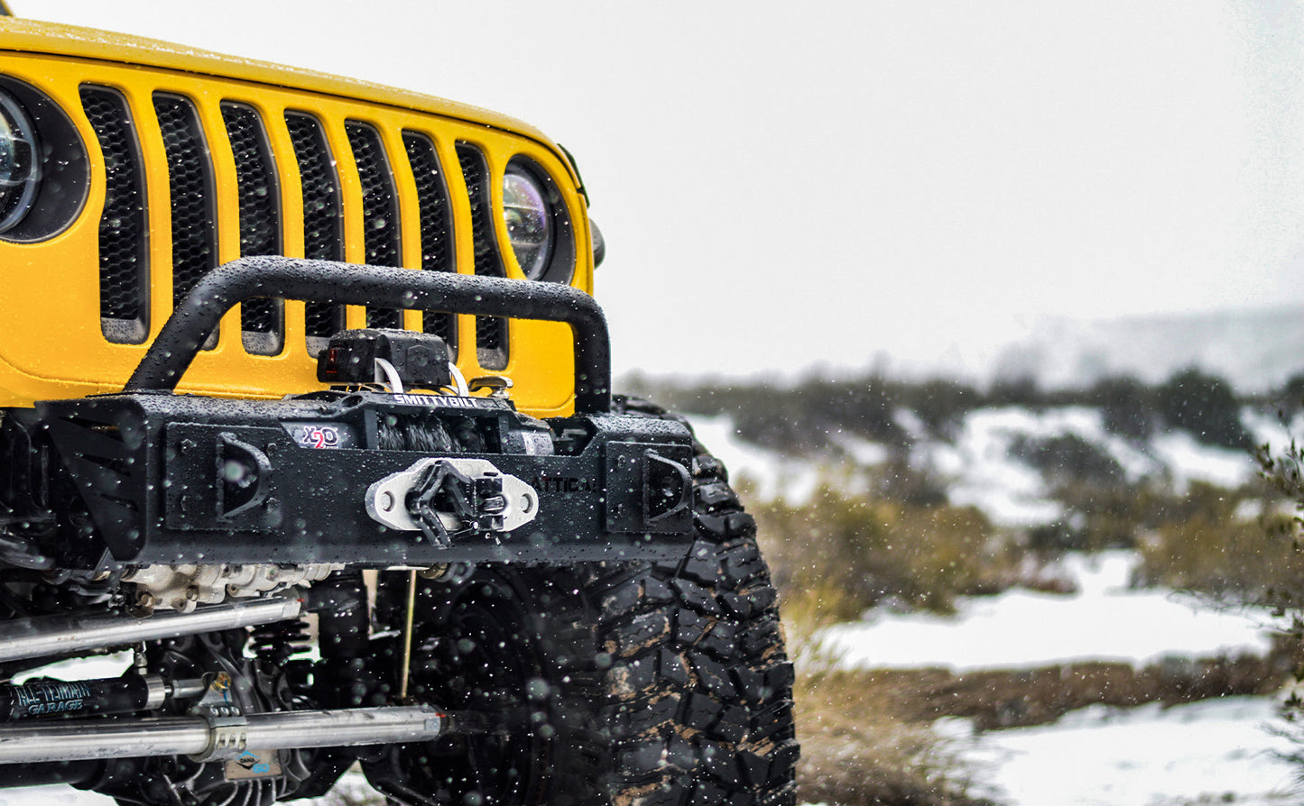 Attica 4x4 2018-2024 Jeep Wrangler JL Apex Series Front Bumper
