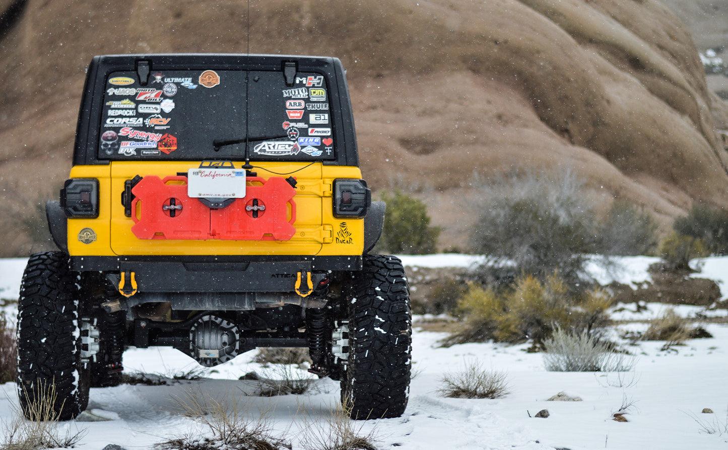 Attica 4x4 2018-2024 Jeep Wrangler JL Apex Series Rear Bumper