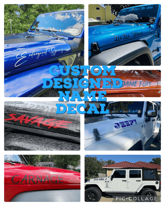 Basic Hood Decal Set