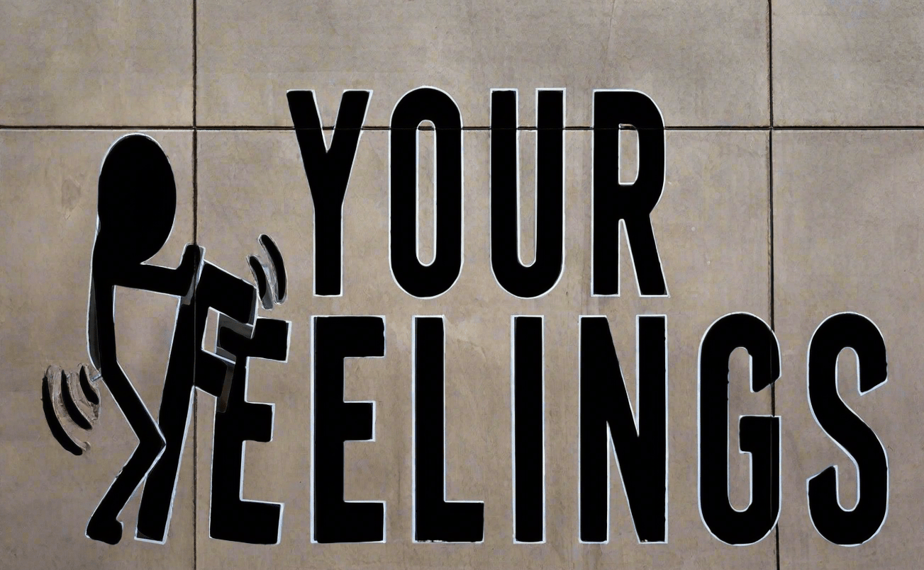 Fuck your feelings decal