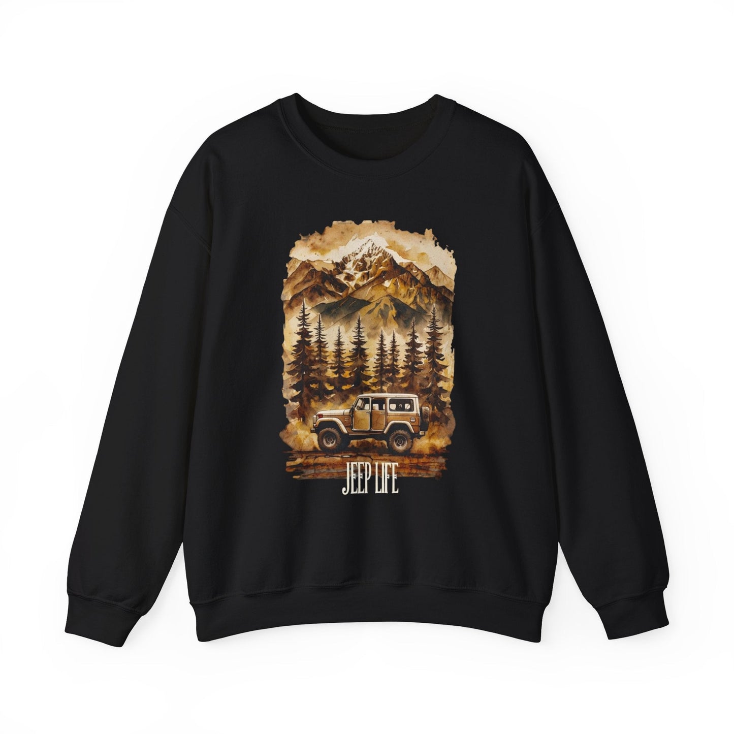 Nature-Inspired Unisex Heavy Blend™ Crewneck Sweatshirt - Perfect for Outdoor Lovers