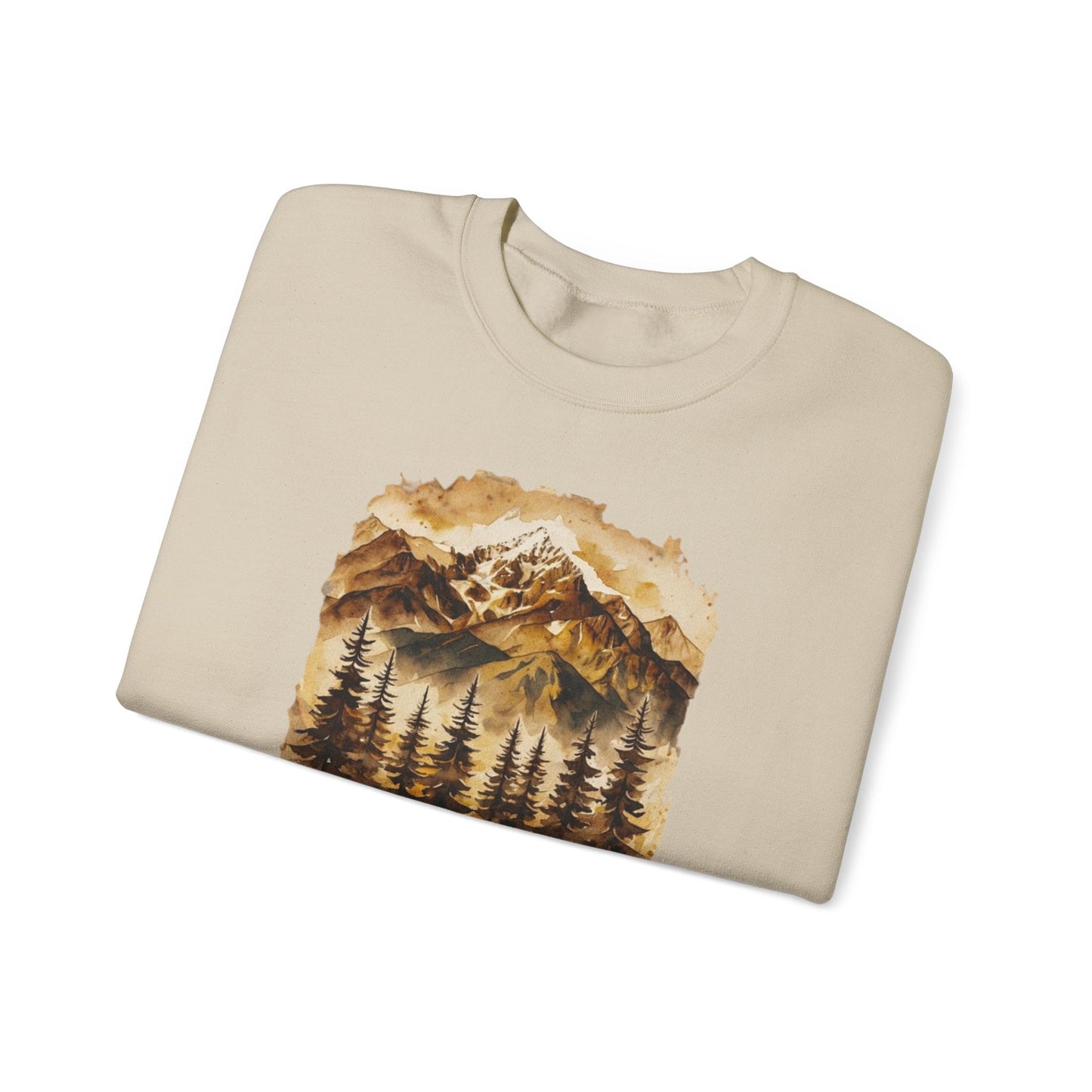 Nature-Inspired Unisex Heavy Blend™ Crewneck Sweatshirt - Perfect for Outdoor Lovers