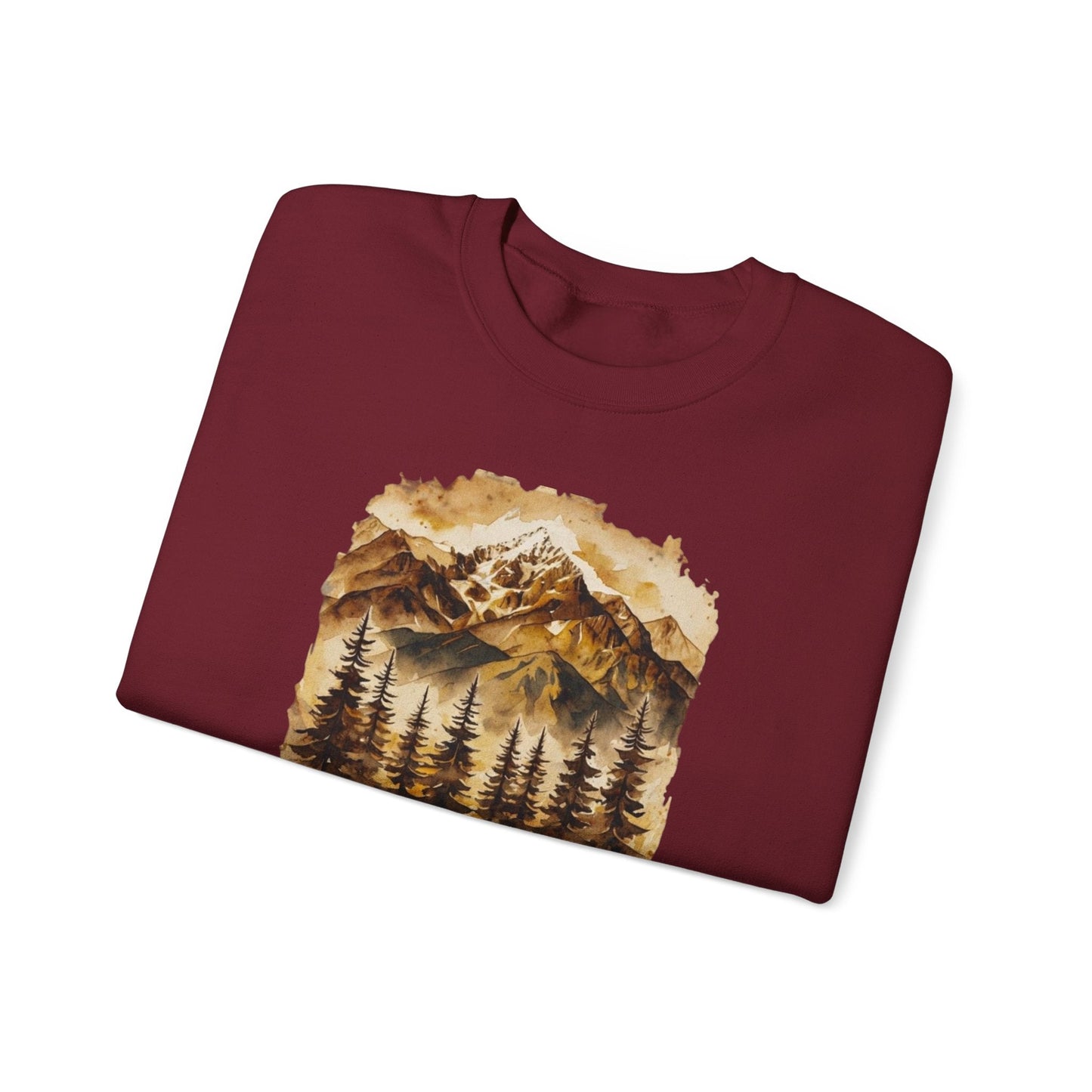 Nature-Inspired Unisex Heavy Blend™ Crewneck Sweatshirt - Perfect for Outdoor Lovers