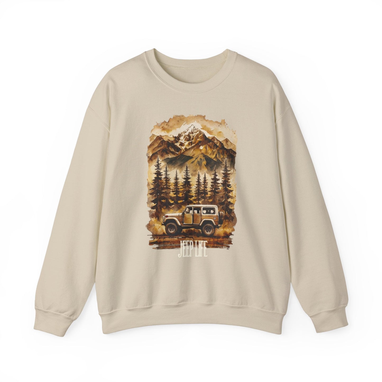 Nature-Inspired Unisex Heavy Blend™ Crewneck Sweatshirt - Perfect for Outdoor Lovers
