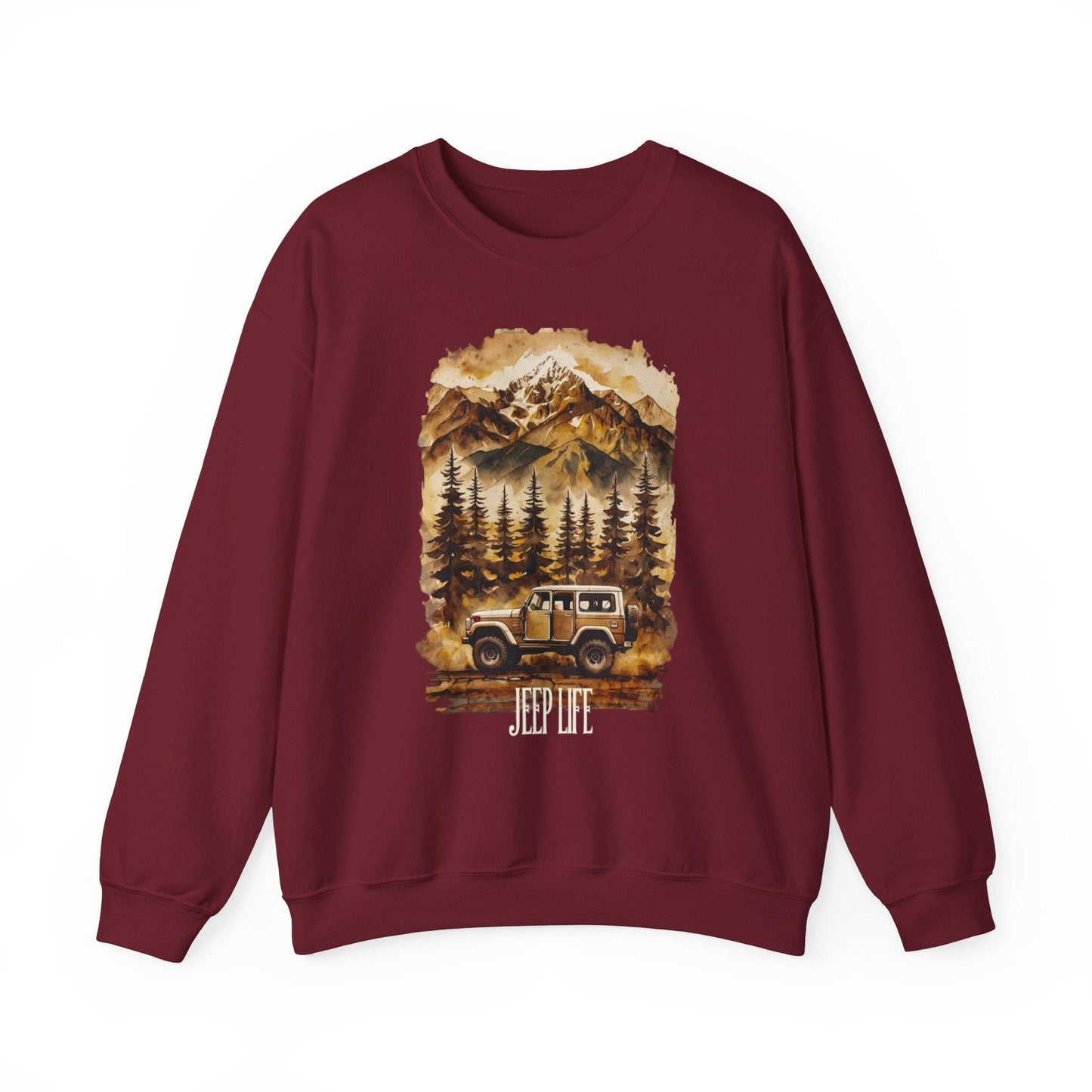Nature-Inspired Unisex Heavy Blend™ Crewneck Sweatshirt - Perfect for Outdoor Lovers