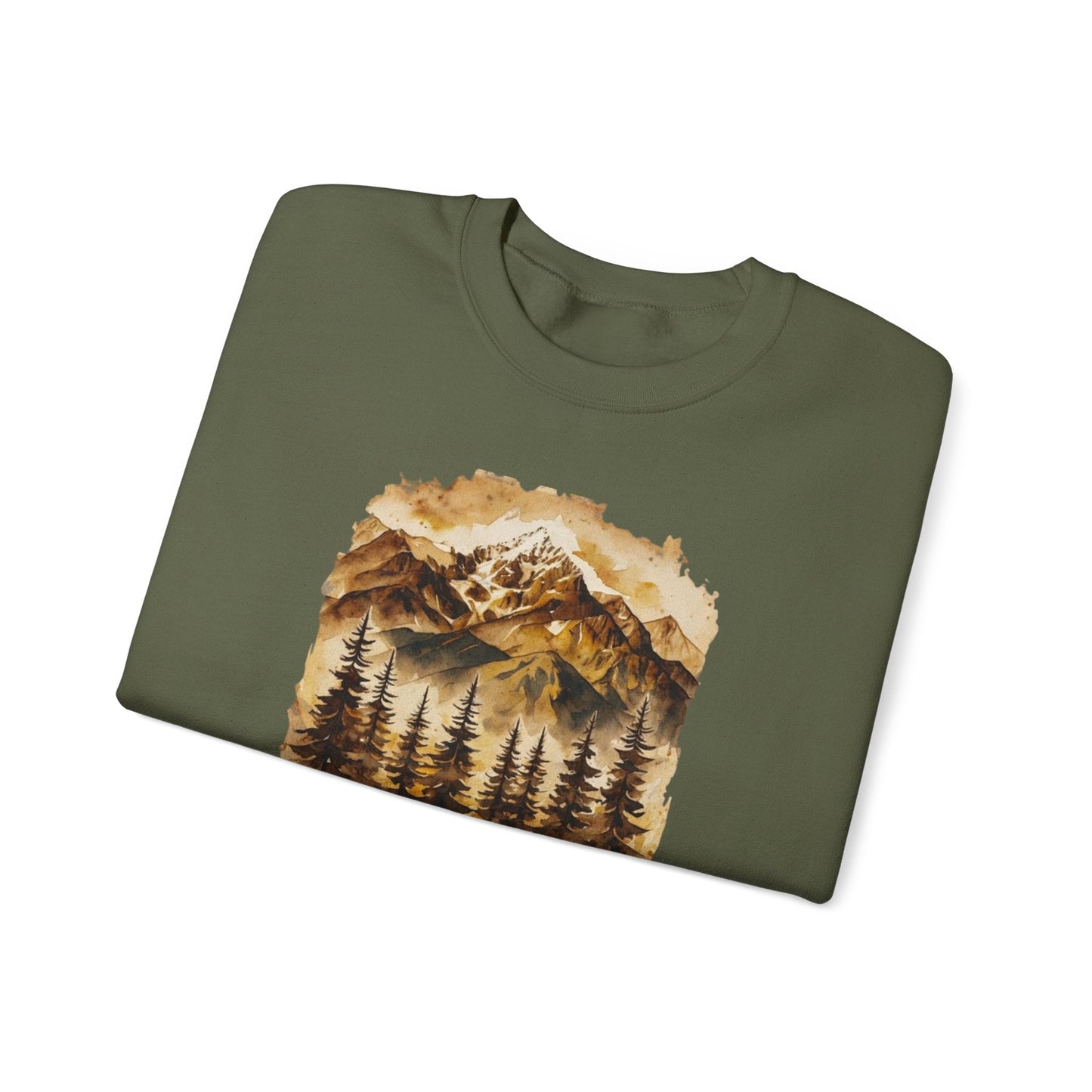 Nature-Inspired Unisex Heavy Blend™ Crewneck Sweatshirt - Perfect for Outdoor Lovers