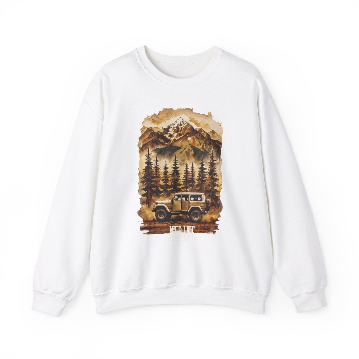 Nature-Inspired Unisex Heavy Blend™ Crewneck Sweatshirt - Perfect for Outdoor Lovers