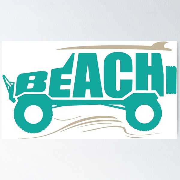 Beach decal