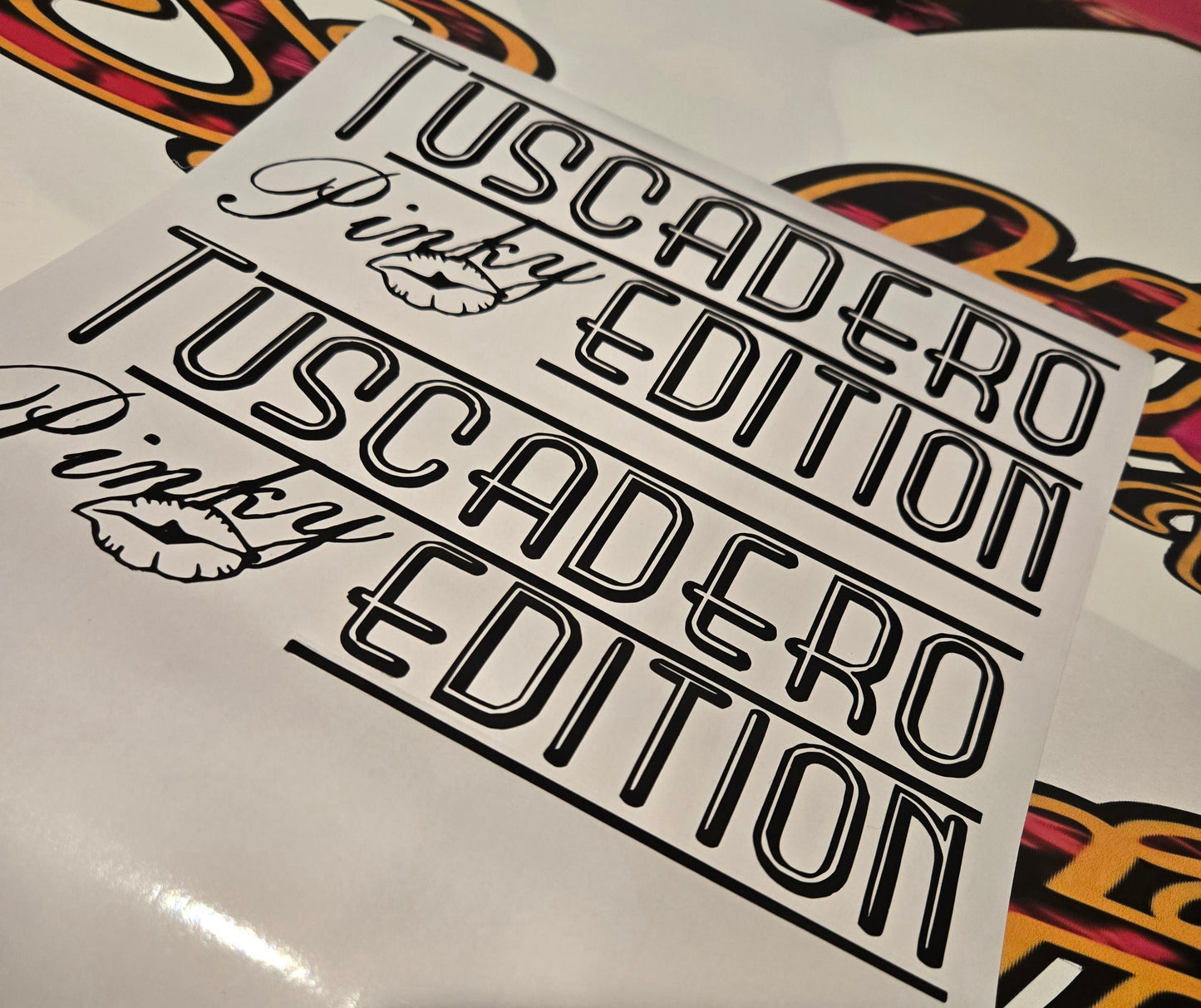 Tuscadero Edition with pinky lips decal