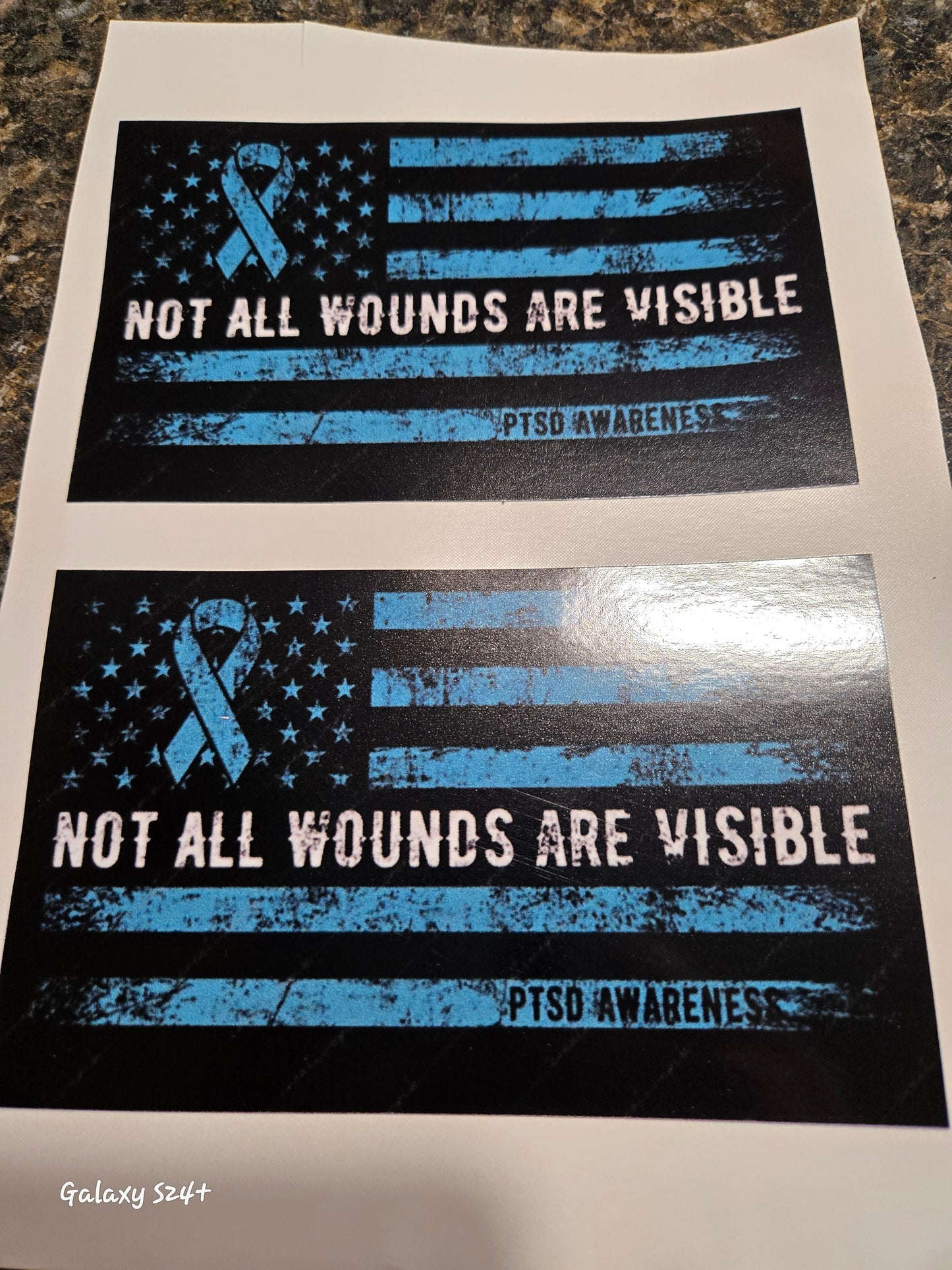 Ptsd decal 3x5