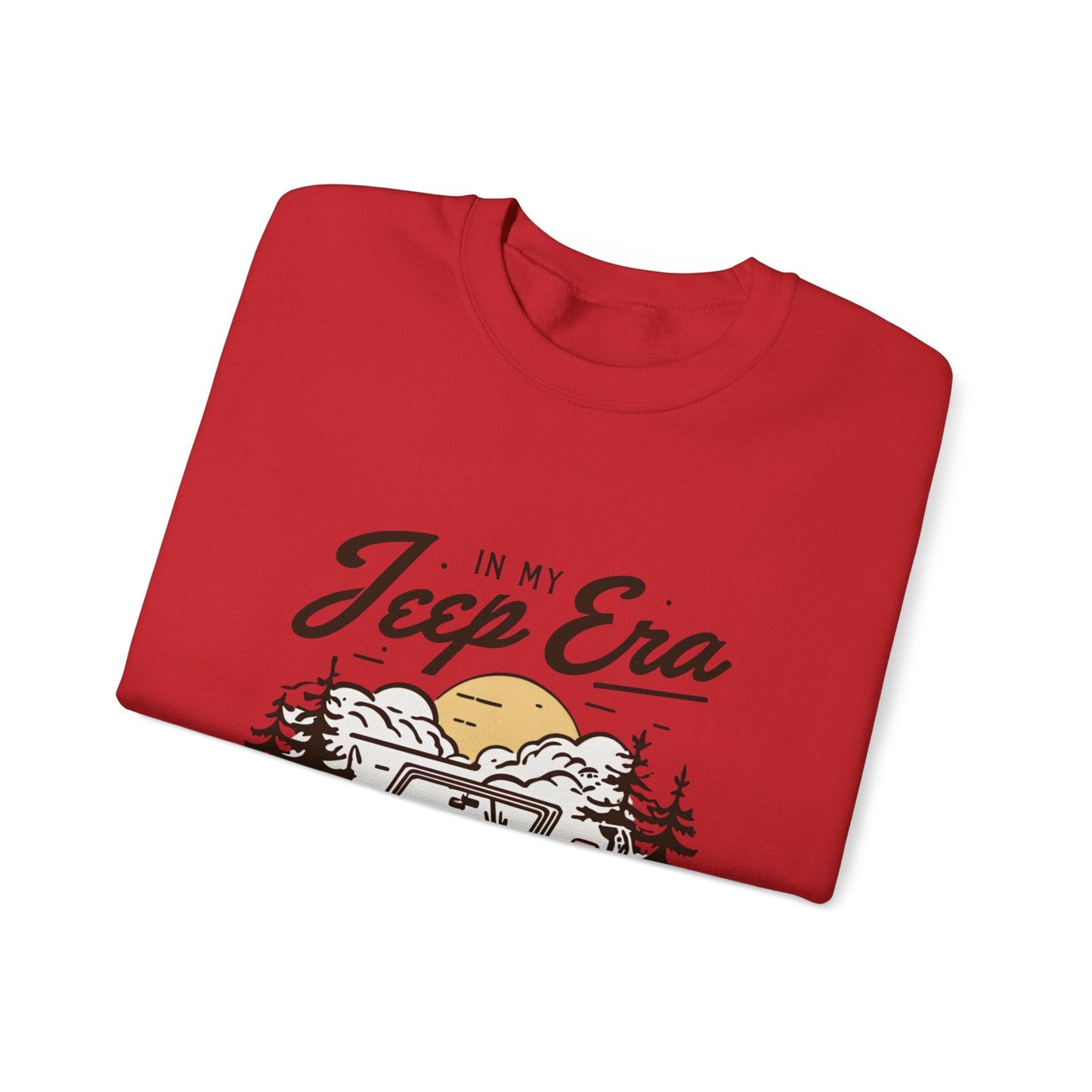 Unisex Era Graphic Crewneck Sweatshirt - Adventure Awaits!