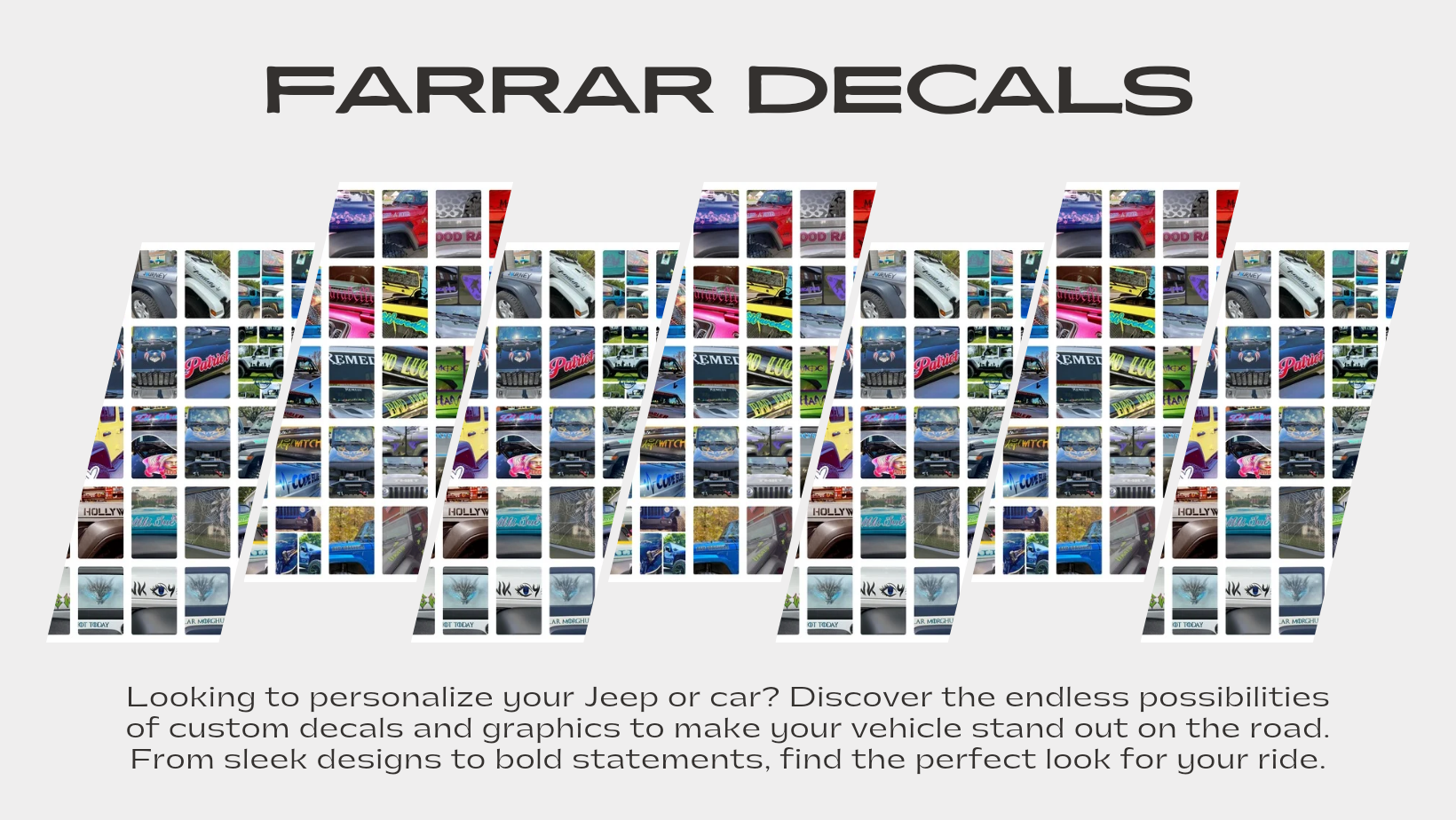 Farrar Decals – Farrar Decals and designs