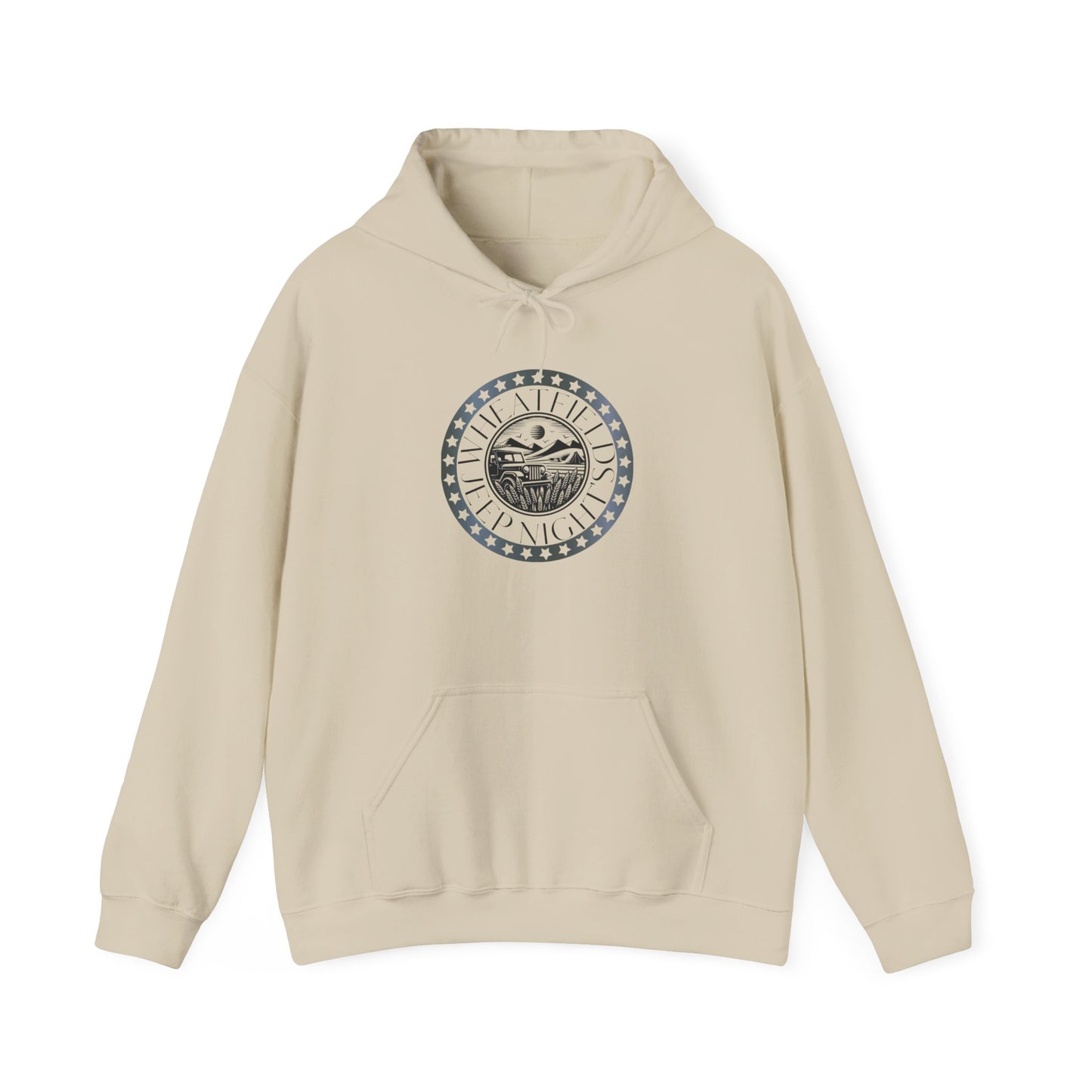 Wheatfield jeep Nights club Unisex Heavy Blend™ Hooded Sweatshirt