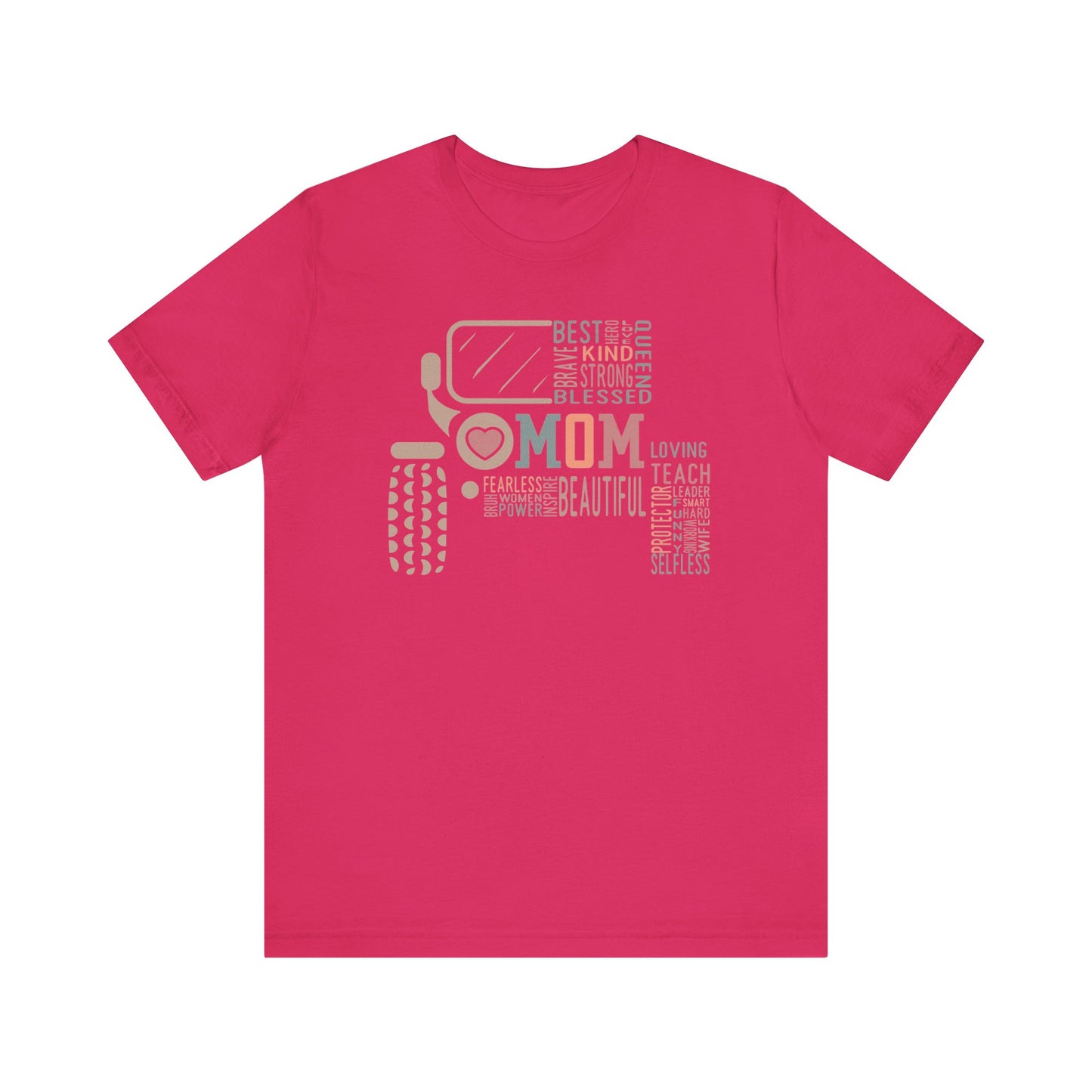 Mom Jeep style Jersey Short Sleeve Tee