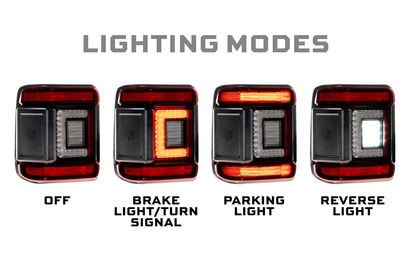 Morimoto Jeep Wrangler JL (2018+) XB Low Profile Tail Lights