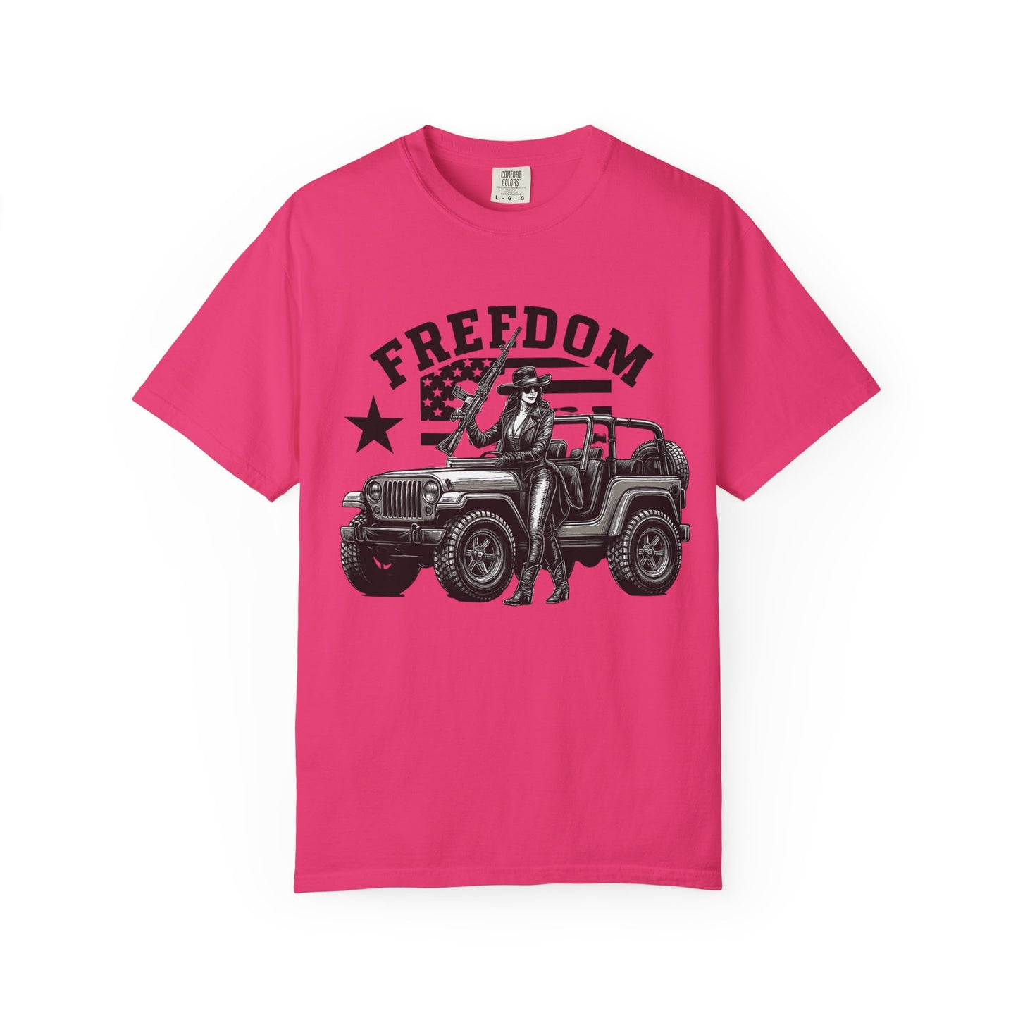 Garment-Dyed T-shirt - Freedom Offroad Tee