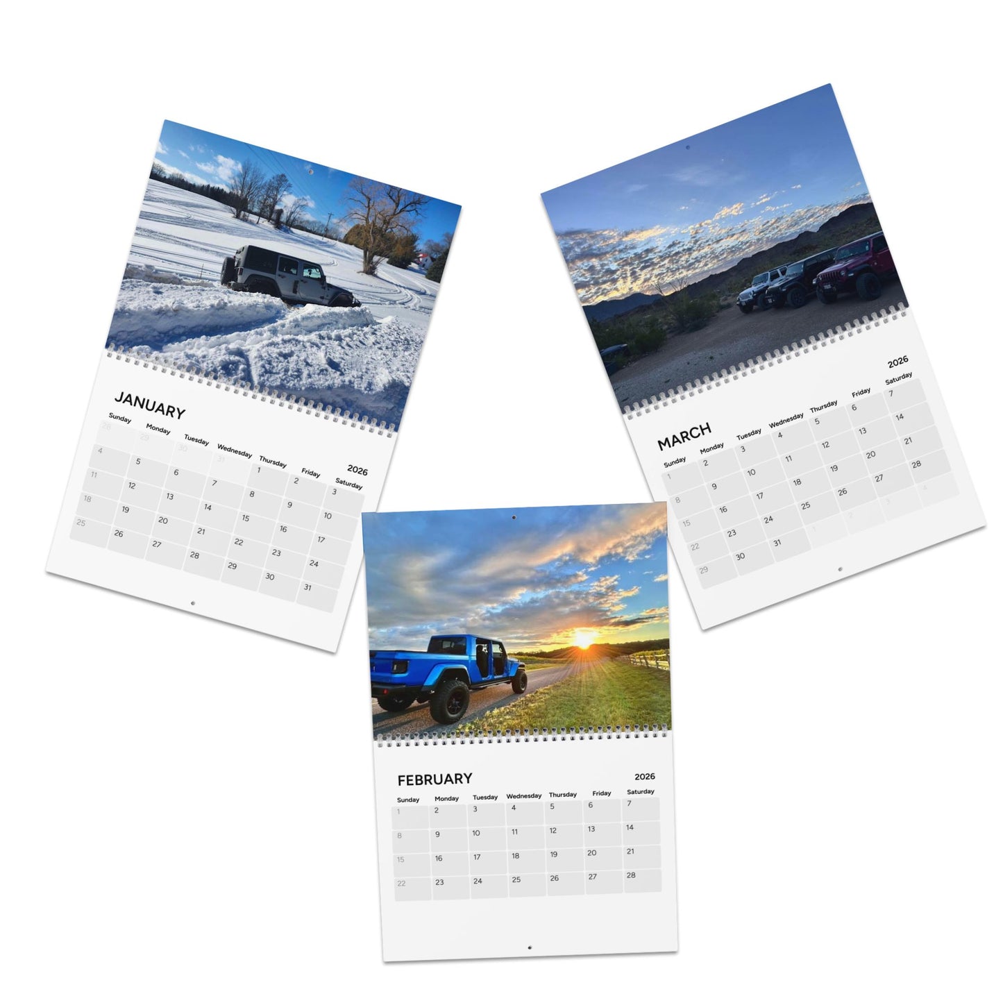 Decals Calendar 2026 Farrar Design