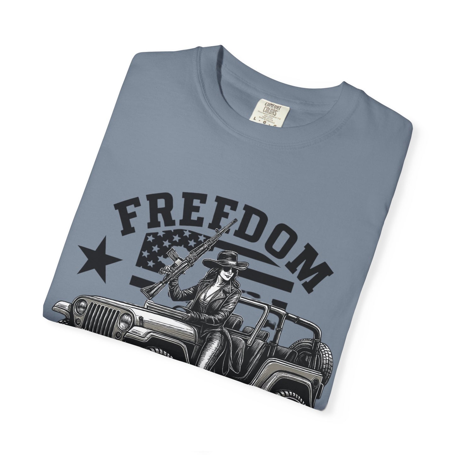 Garment-Dyed T-shirt - Freedom Offroad Tee