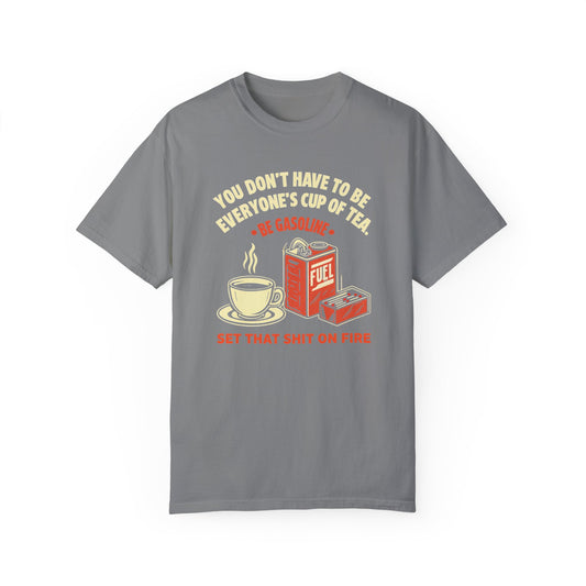Typography Gasoline Unisex T-Shirt