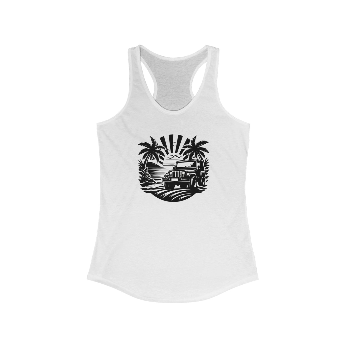 Women's  Beachin racerback Tank