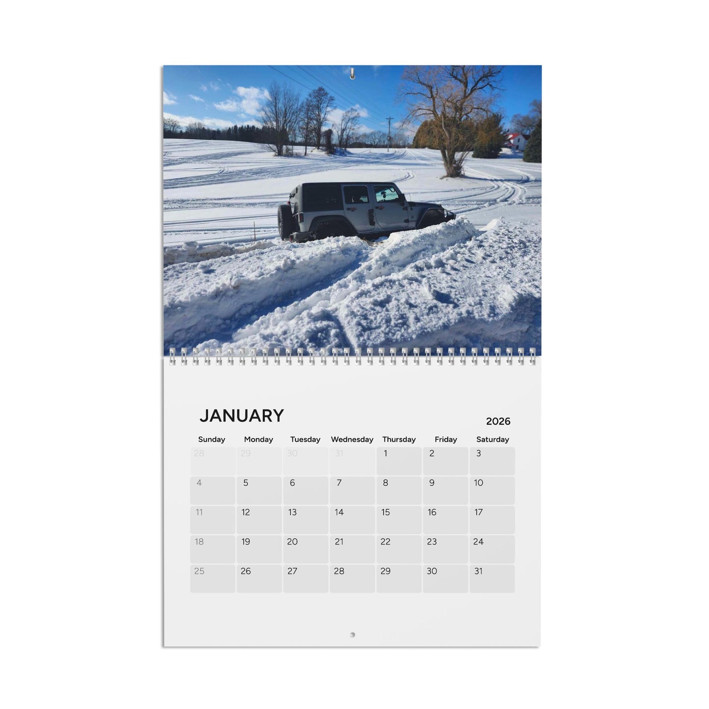 Decals Calendar 2026 Farrar Design