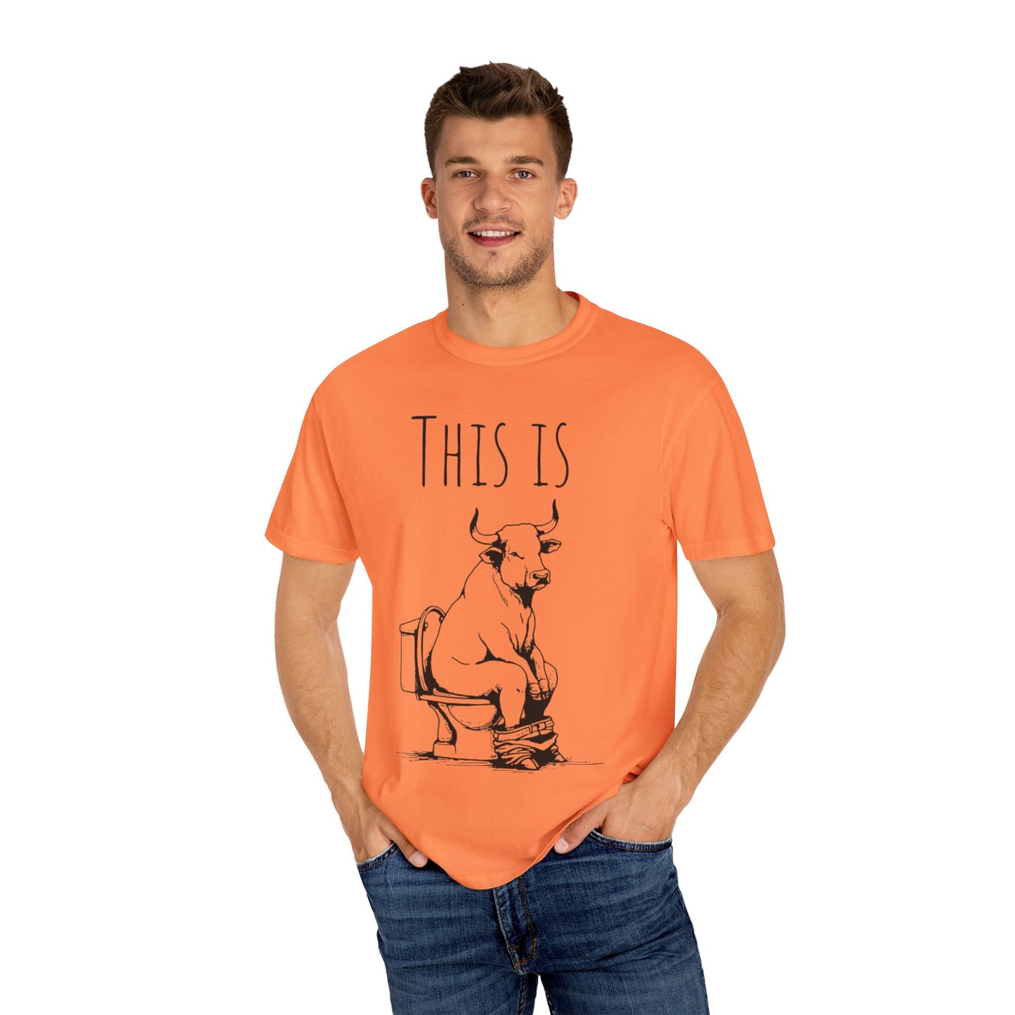 Bull💩 T-shirt - Unisex Garment-Dyed Tee
