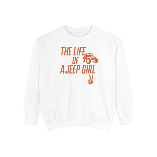Jeep Girl Crewneck Sweatshirt