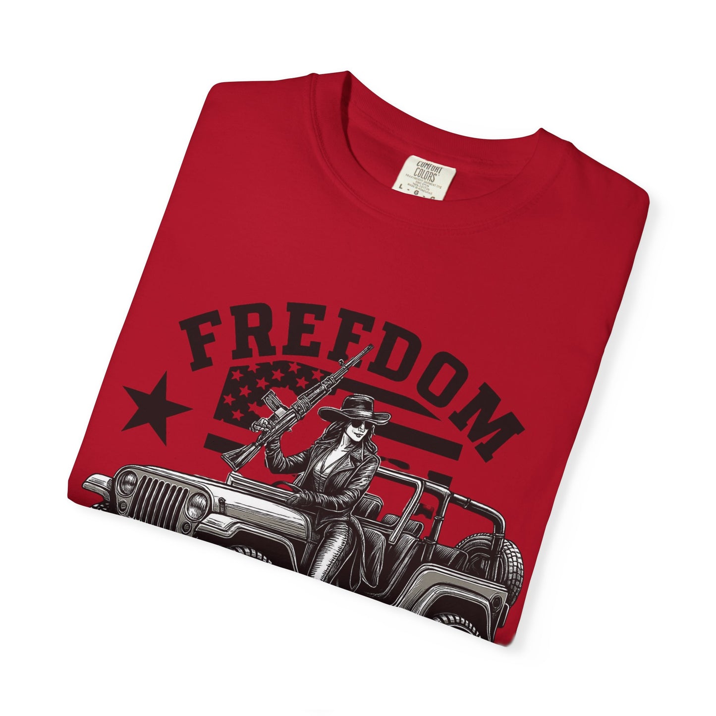 Garment-Dyed T-shirt - Freedom Offroad Tee