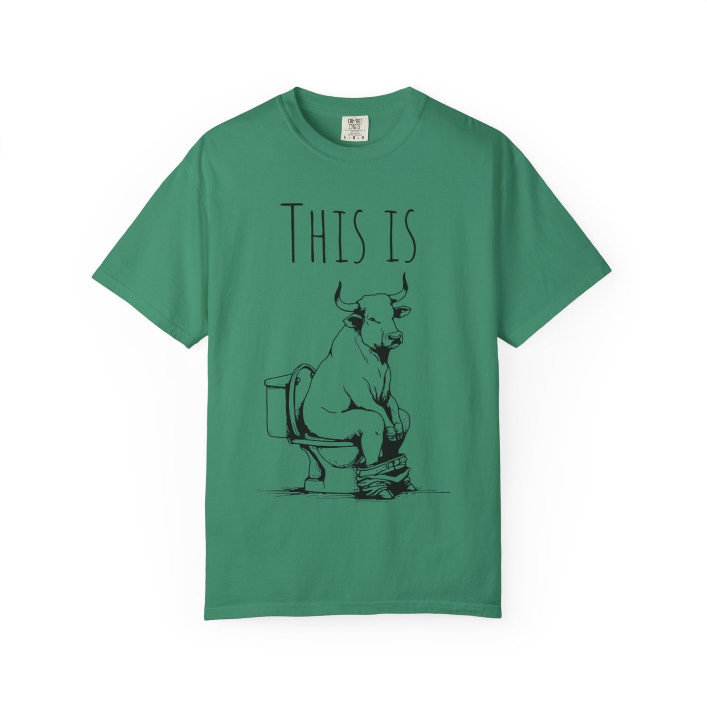 Bull💩 T-shirt - Unisex Garment-Dyed Tee