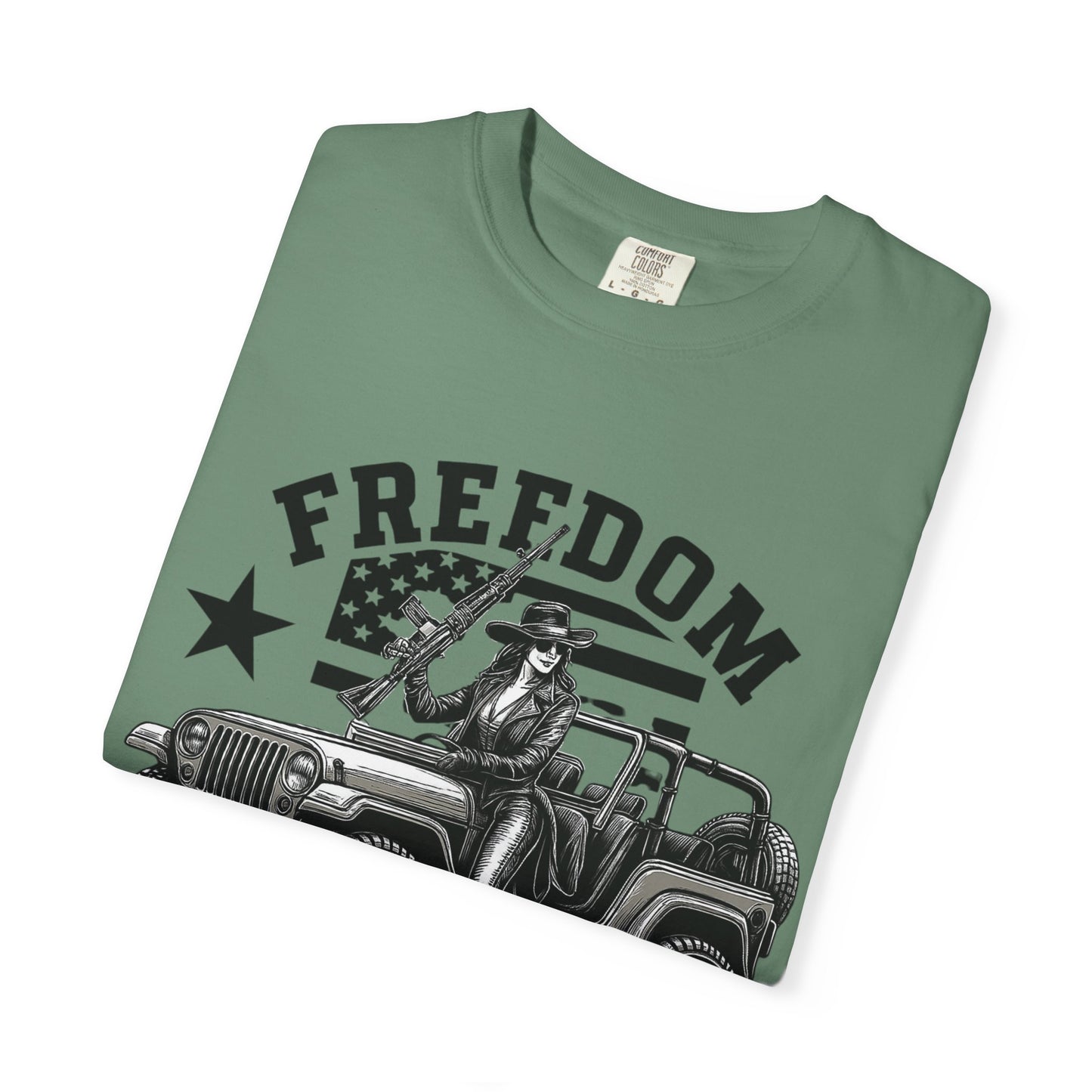 Garment-Dyed T-shirt - Freedom Offroad Tee