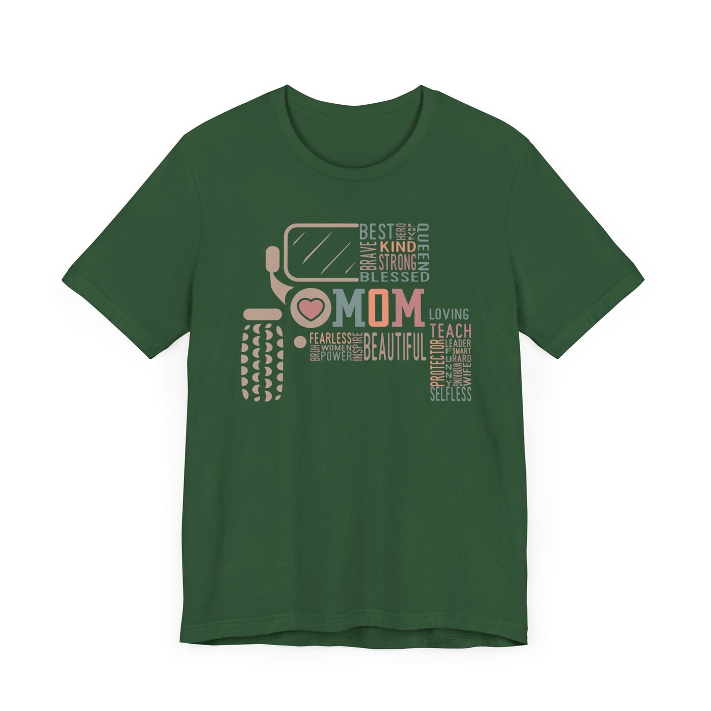 Mom Jeep style Jersey Short Sleeve Tee