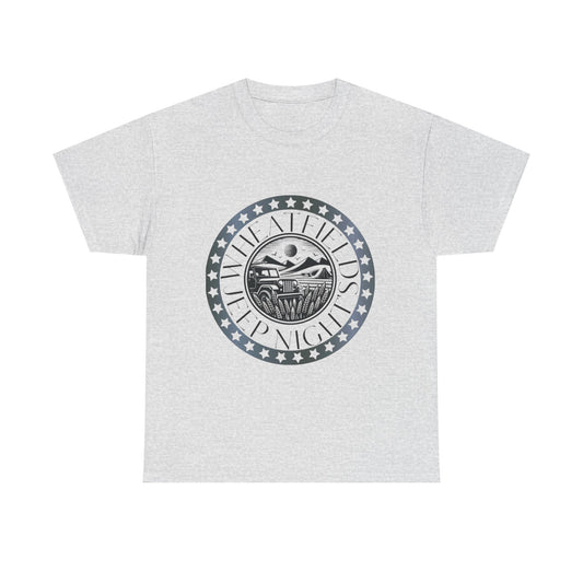Wheatfield Jeep Night's  Unisex Heavy Cotton Tee