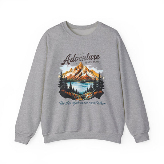 Adventure Serial Killers Crewneck Sweatshirt