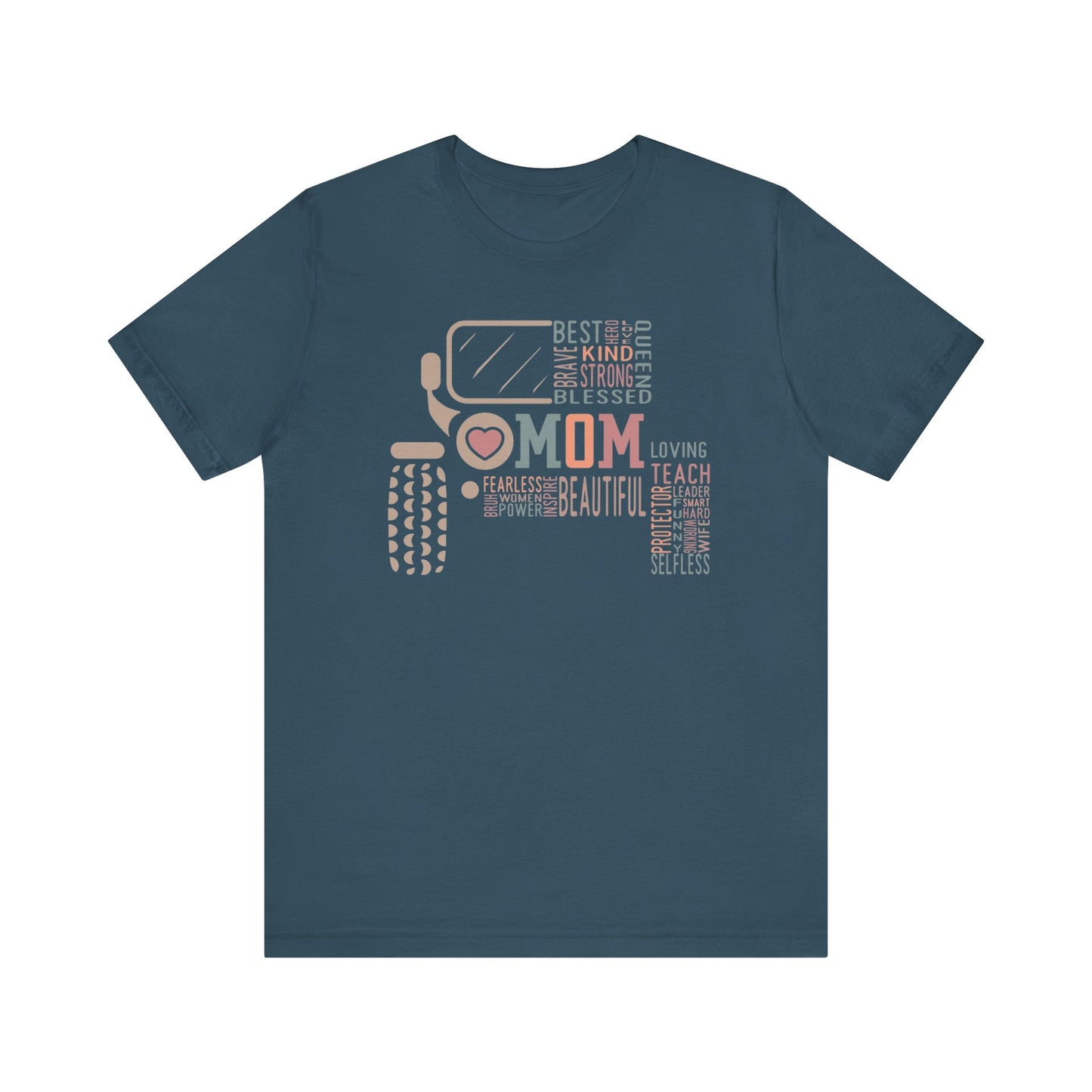 Mom Jeep style Jersey Short Sleeve Tee