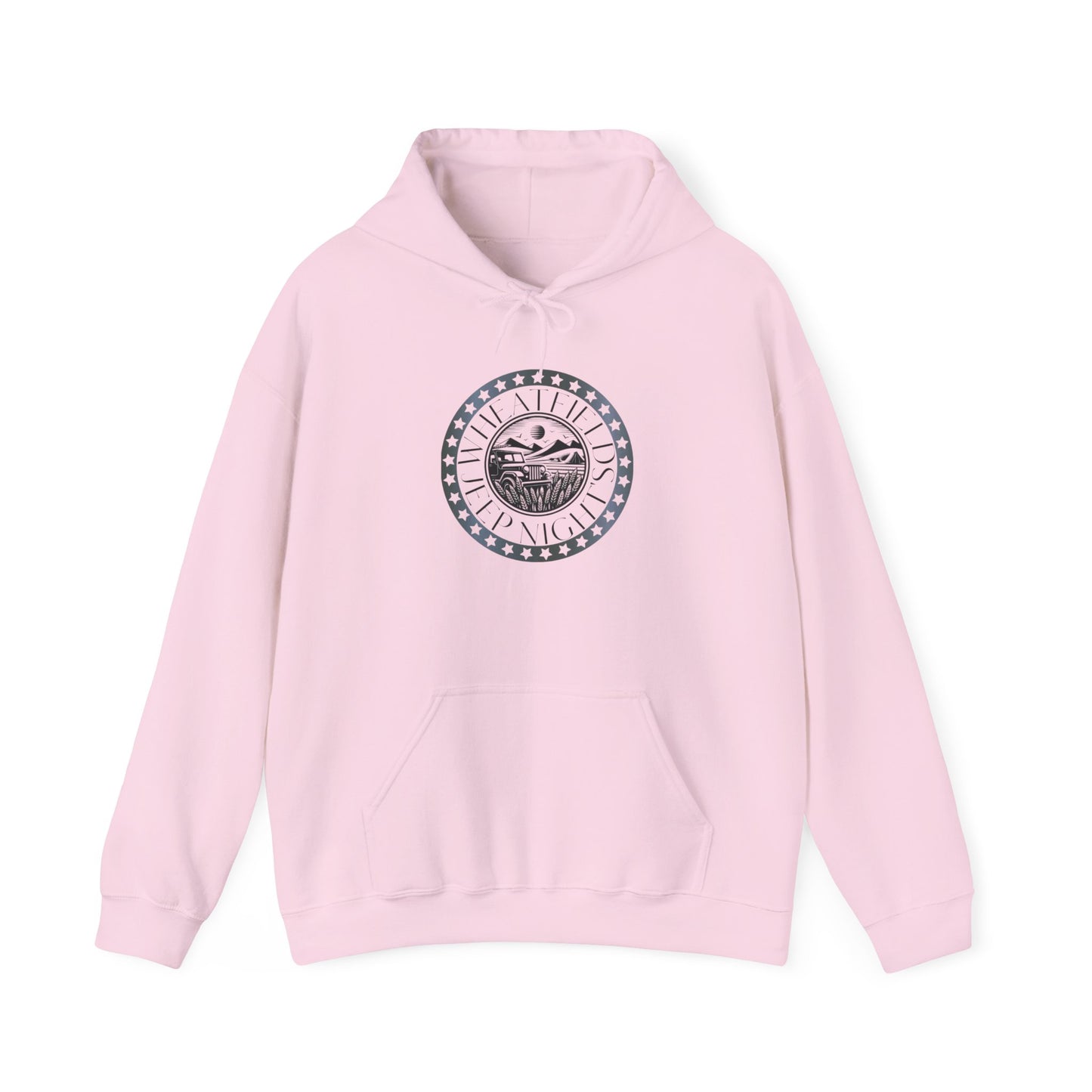 Wheatfield jeep Nights club Unisex Heavy Blend™ Hooded Sweatshirt