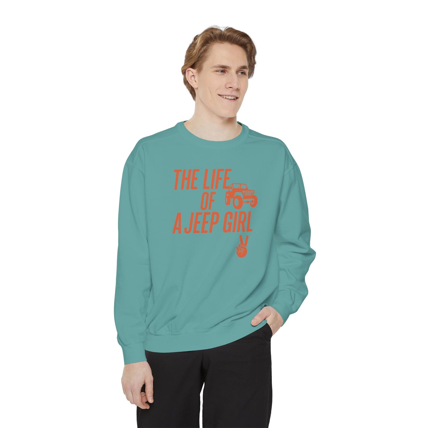 Jeep Girl Crewneck Sweatshirt