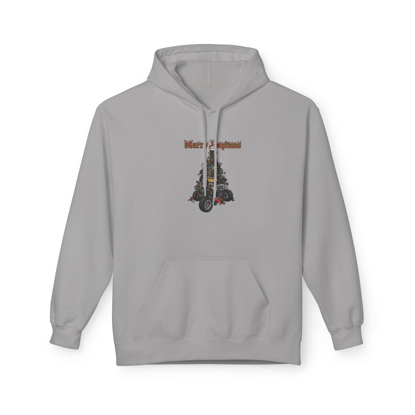 Merry Jeepmas Christmas Hoodie — Festive Jeep Holiday Pullover
