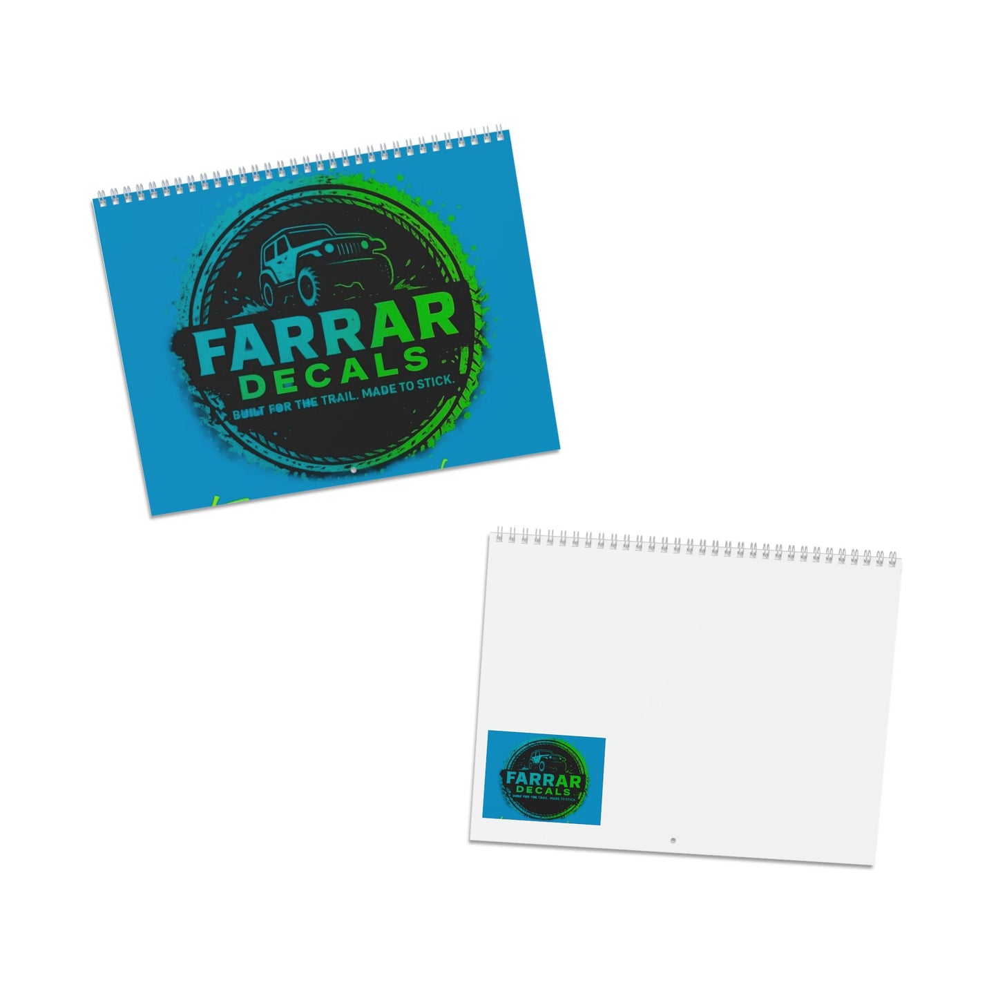 Decals Calendar 2026 Farrar Design