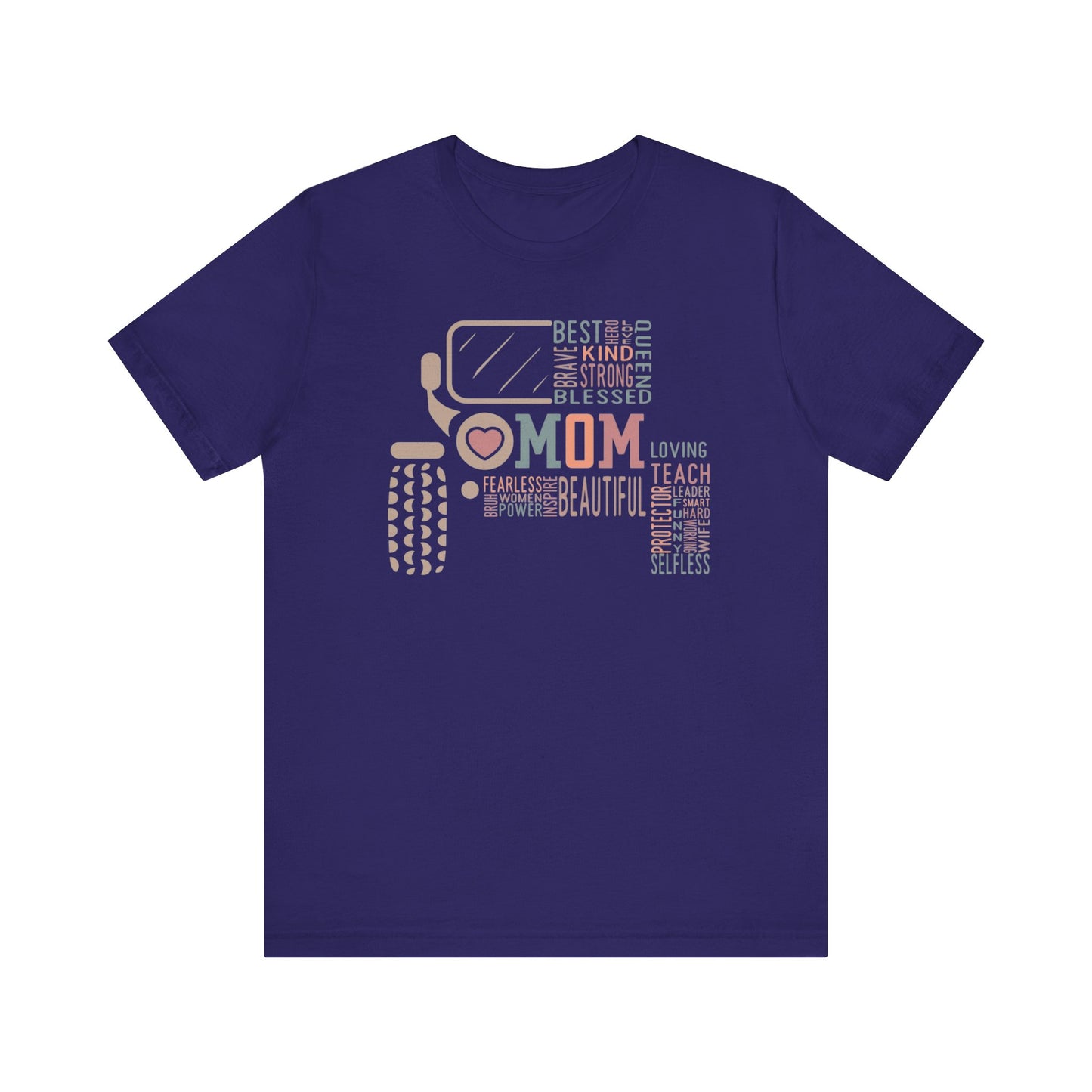 Mom Jeep style Jersey Short Sleeve Tee